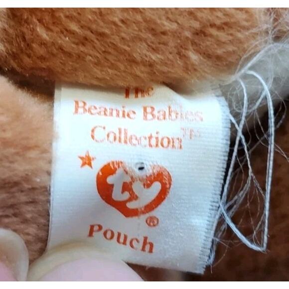 1996 TY 6 Inch Brown Kangaroo Joey Stuffed Animal Plush Toy Collectible Zoo Gift - Picture 8 of 13